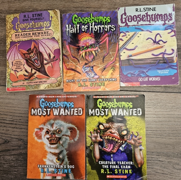 Books, vintage,  children's, scary, retro, fun, reading - Picture 1 of 2